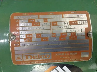 USED DELCO 2J7624C2Z