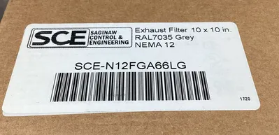 Saginaw Control & Engineering SCE-N12FGA66LG Exhaust Filter. 5B-16