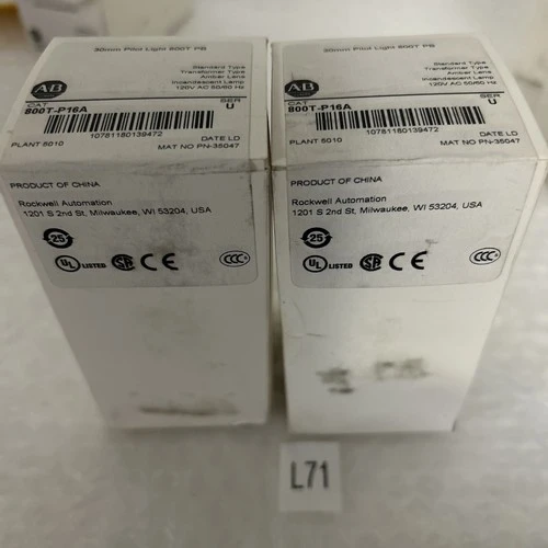 NEW Allen-Bradley 800T-P16A