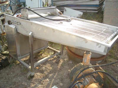 S/S Coater Conveyor 600 Mm Wide