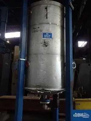 USED Gaspar 20 Gal Gaspar Agitated Recevier, 316 S/S, 300#