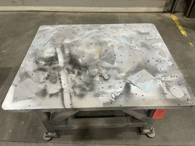 40″ x 20″ x 36″H Steel Welding Table