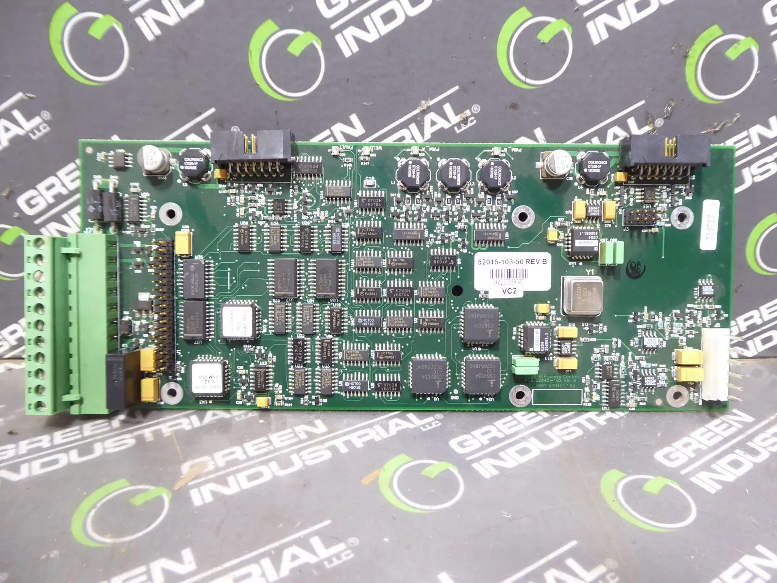 Square D 52045-103 EQ5340 Weld Control Processor Board 52045-102 Rev. B Used