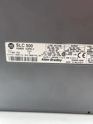 USED ALLEN-BRADLEY ALLEN-BRADLEY 1746-P2 SER C 1746-A2 SER B