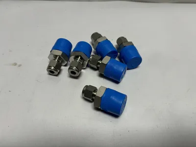 National Basic Sensor SST Compression Fittings PN: 5RC827 NBS (Lot of 6 pieces)