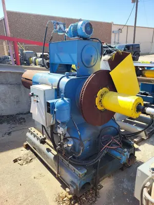 10,000 LB X 42” B&K MOTORIZED UNCOILER COIL REEL : STOCK #22955
