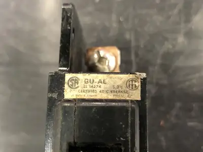 15 Amp, 1 Pole, 120 volts Circuit Breaker