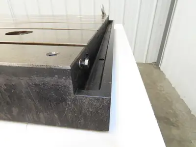 Milling Machine Work Table Top T Slotted Top 39x30" Base 3" Thick Weld Jig