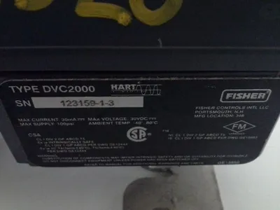 Fisher Fieldvue Instruments model DVC2000