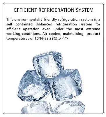 9.6 CU FOOT COMMERCIAL CHEST FREEZER