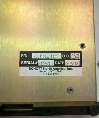 USED FOSTEC 20670