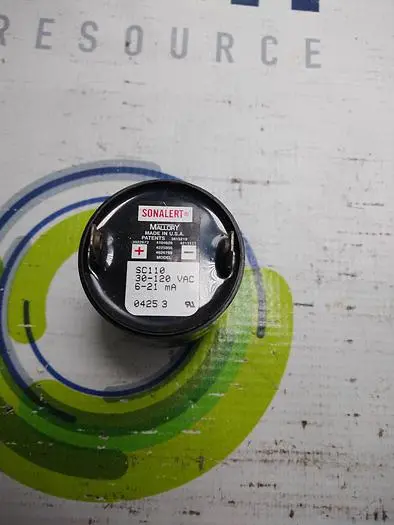 Used MALLORY SONALERT SC110 Transducers Florida US | SMT Resource #495314