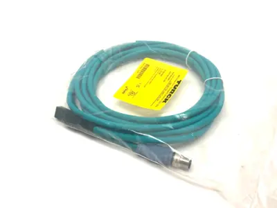 NEW TURCK DOUBLE ENDED ETHERNET CONNECTION CORDSET