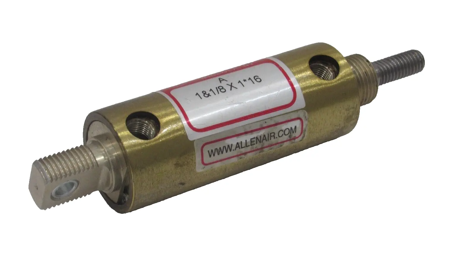 NEW ALLENAIR A 1-1/8 X 1 *16 PNEUMATIC CYLINDER A118116