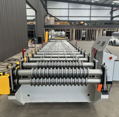 1 Inch Metal Deck Cold Roll Forming Machine Florida