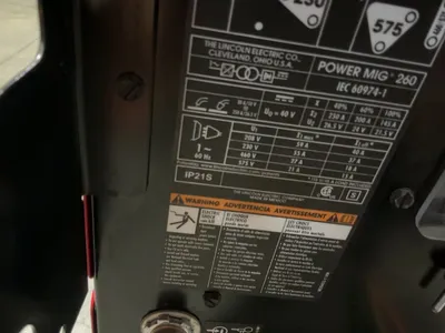 Used LINCOLN ELECTRIC POWER MIG® 260 MIG WELDER Mig Welders Michigan US | Miedema Asset Management Group #1424994