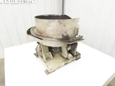 18" Vibratory Bowl Parts Feeder 115V Magnetic Coil Stainless 15/16" Wide Product