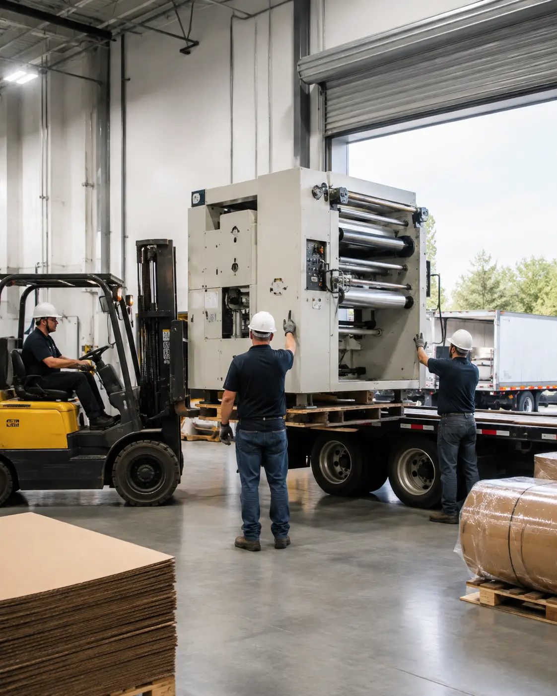 Trading in equipment with TLC Machinery