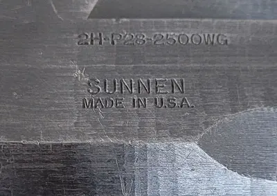 Used SUNNEN 2H P28 2500 WG Misc Industrial Equipment Kentucky US | Aucto #687672