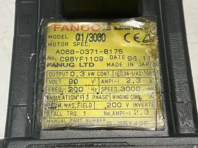 USED FANUC A06B-0371-B175