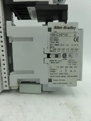 USED ALLEN BRADLEY 141A-GS45*25, 140M-C2E-B40