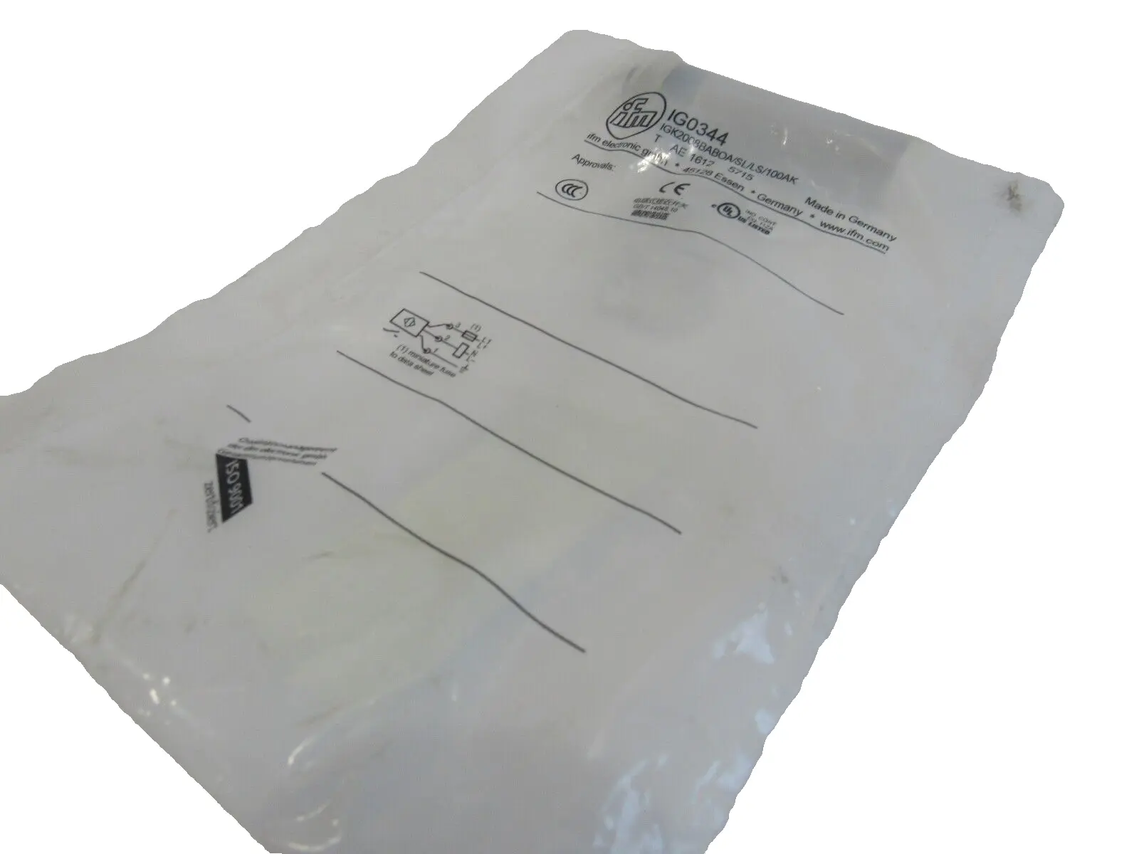 NEW IFM IGK2008BABOA/SL/LS-100AK PROXIMITY SWITCH IG0344