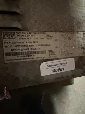 Used MARELCO _UNKNOWN_ Transformers | Surplus Asset Holdings #1203136