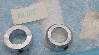 LOT OF 2 LOCK COLLARS