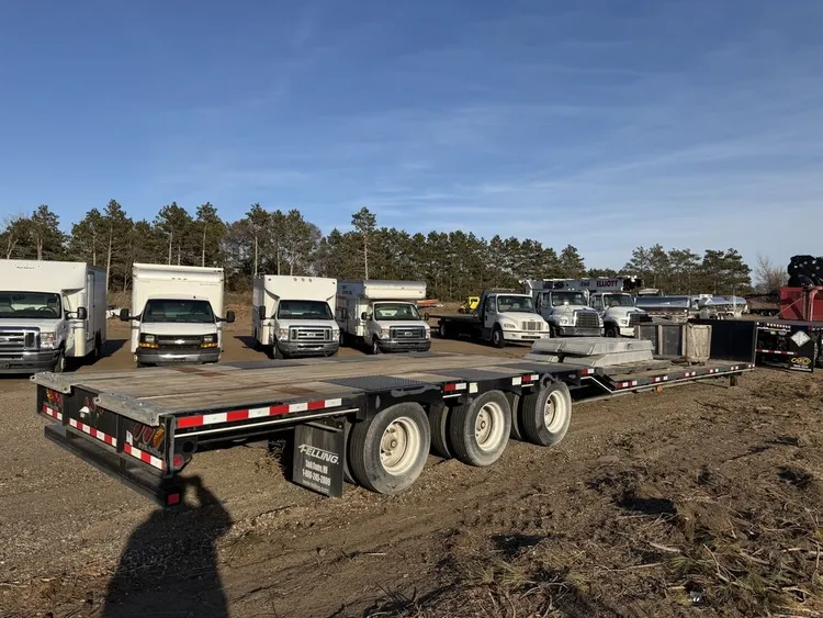 Used 2017 FELLING FT-80-3 OTR-L Lowboy Trailers Minnesota US | Carco Truck & Equipment #1514042