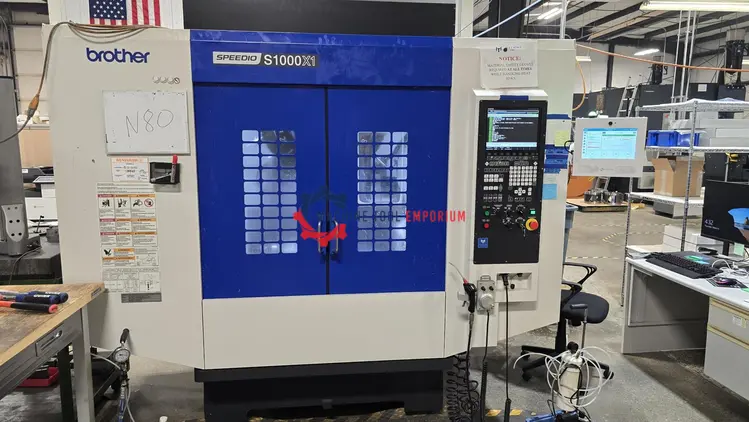 2018 BROTHER SPEEDIO S1000X1 Drilling & Tapping Centers | Machine Tool Emporium