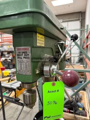 Used 1989 CENTRAL MACHINERY T-583 Heavy Duty & Sensitive Single Spindle Drills Illinois US | Meadoworks #1492244