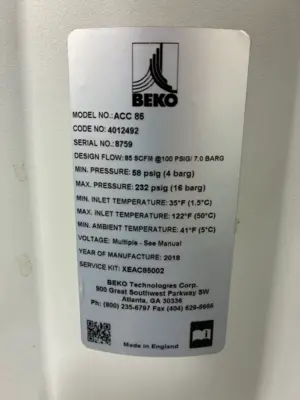 Used Anest Iwata SLE-30H-T230 Non-Lube Air Compressors Tennessee US | Heavy Wall Consulting #1310659