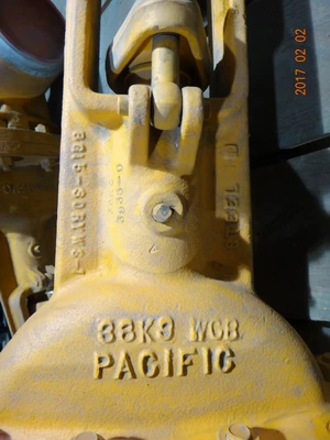 Pacific 8", Class 150, WCB, Gate Valve
