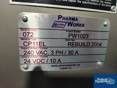 USED Klockner Klockner CP11/EL Blister Packing Machine