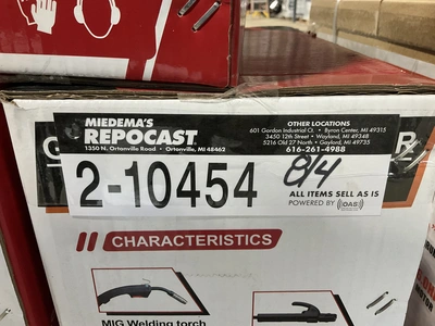 Used ATS POWER ATS-MIG-140 GASLESS MIG/MMA/LIFT TIG WELDER Mig Welders Michigan US | Miedema Asset Management Group #1321302
