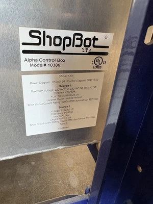 2017 SHOPBOT PRSalpha  96-48 CNC Router | 520 Machinery Sales LLC (5)