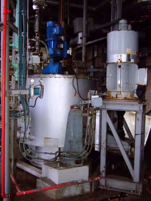 (5) Sharples T-1600 perforate basket centrifuges, 304SS.