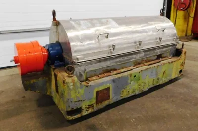 Sharples P3400 decanter centrifuge, 316SS.