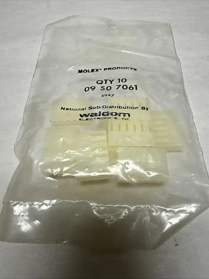 Used MOLEX 09507061 Miscellaneous Equipment (Electrical & Power) | Surplus Asset Holdings #1201337