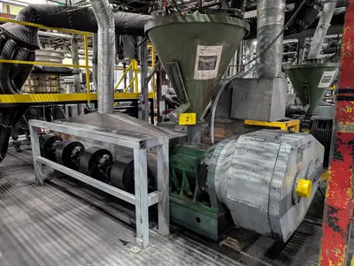 GLOUCESTER 4.5" air cooled extruder Extruders, Low Boy 3.6" - 4.5""" | Mark One Machinery (3)