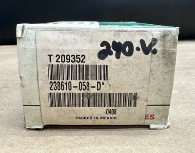 NEW ASCO 238610-058-D