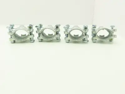 Dixon Boss BU24 1-1/2" Hose Clamp 4-Bolt 2 Grip Fingers  Lot of 4
