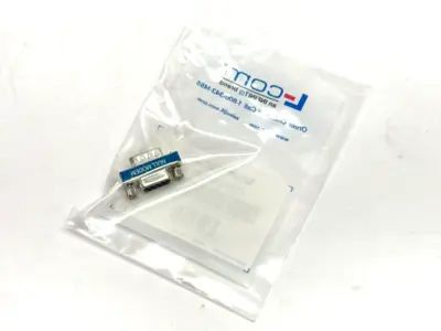 DMA060MF | L-Com  Slimline Null Modem Adapter DB9 M/F - New
