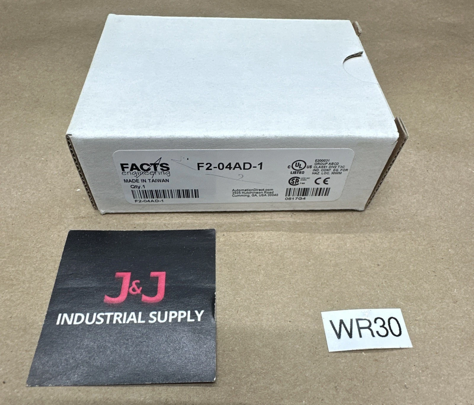 NEW Facts Engineering F2-04AD-1