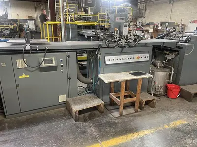 USED 2001 EMMECI MC92 SB RIGID SET-UP BOX MACHINE
