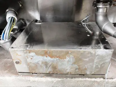 Rousselet Robatel DRC 100 Vx AV 2S mot vertical peeler centrifuge, 904L SS.