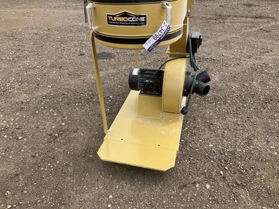 Powermatic Turbocone dual filter dust collector- missing the collection bags on both sides, 230 volt...