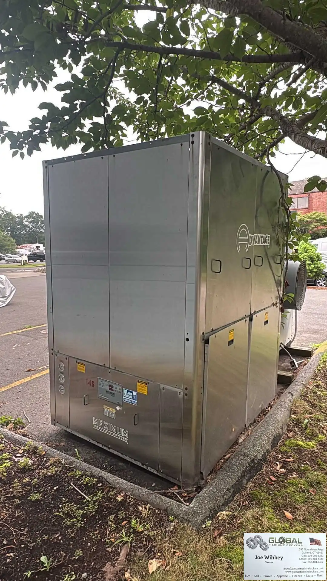 Advantage M1-20A-21SBX Portable Chiller Tower Centrifugal Blower