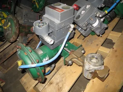 Fisher 1 1/2" V200 V-Ball Control Valve