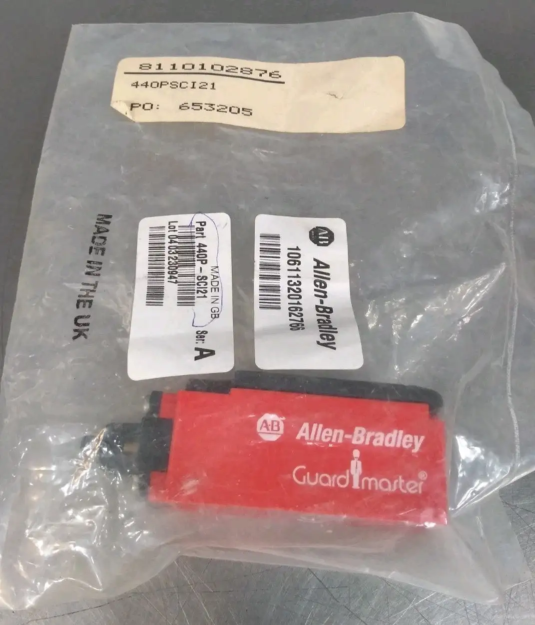 Allen Bradley 440P-SCI21/A GuardMaster Limit Switch Loc4C45